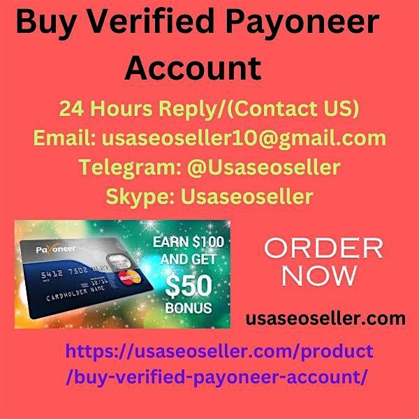 Buy Verified Payoneer Account