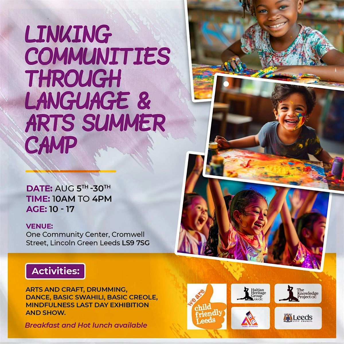 Language and Arts Summer Camp