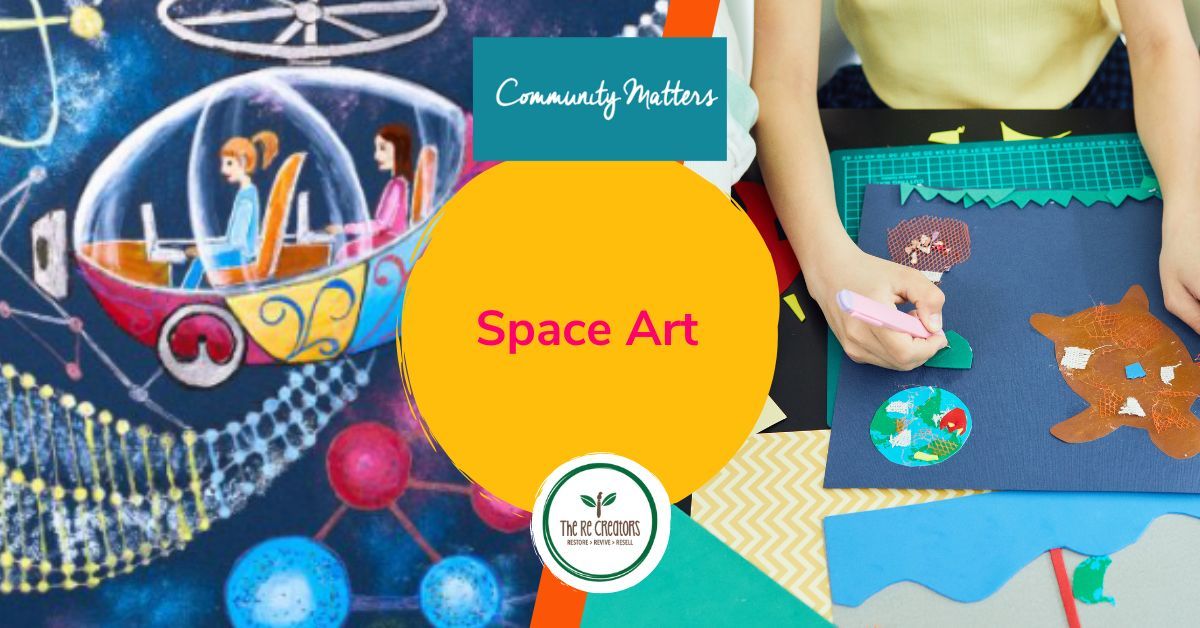 Space Art, Manukau Library, Wednesday 9 October, 10am - 12pm