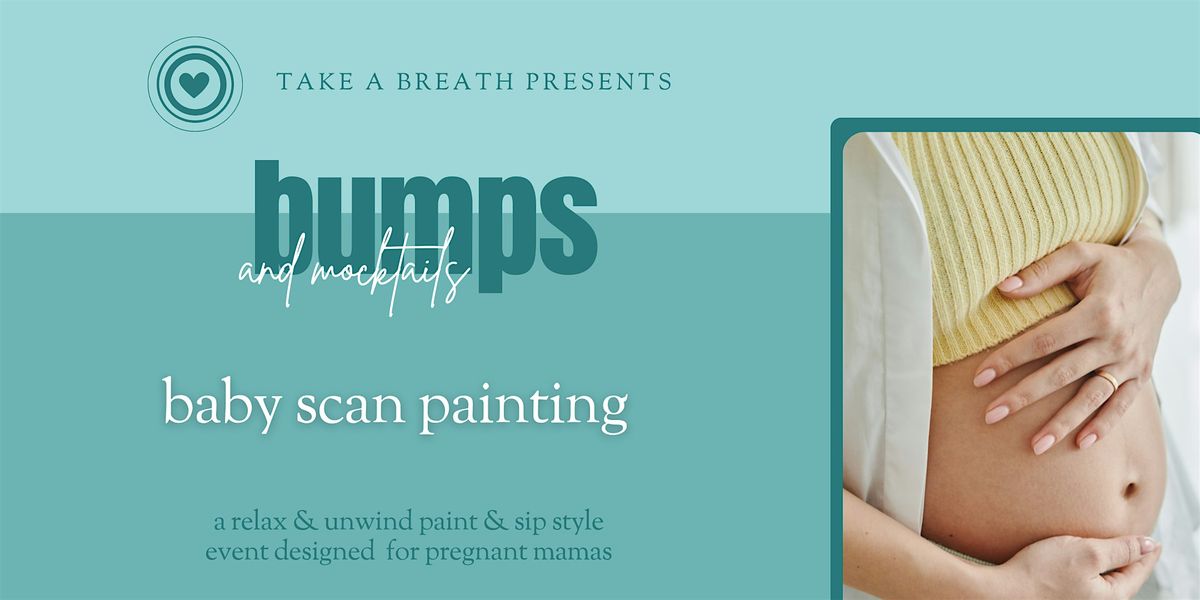 Antenatal - Pregnancy Paint & Sip Style Event - Paint your baby scan