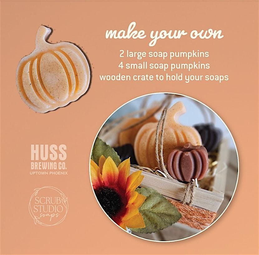 Seasonal Pumpkin Soaps Workshop