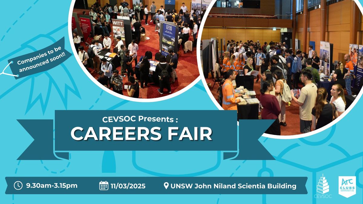 CEVSOC Presents: Careers Fair 