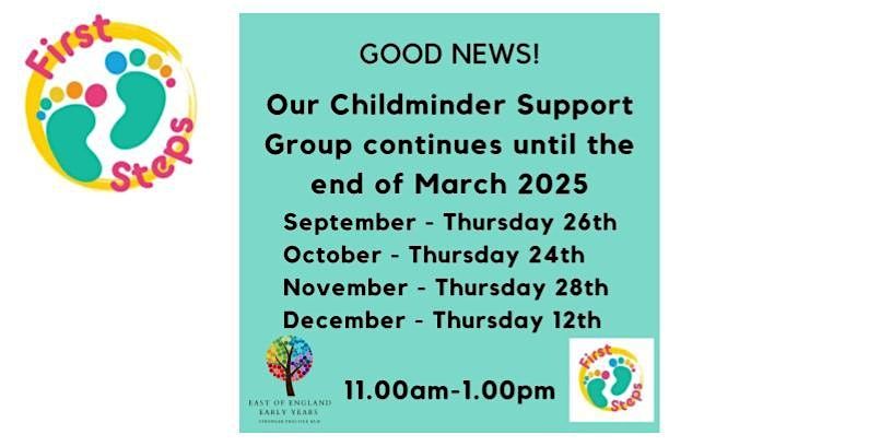 Childminder Support Group OCTOBER 2024