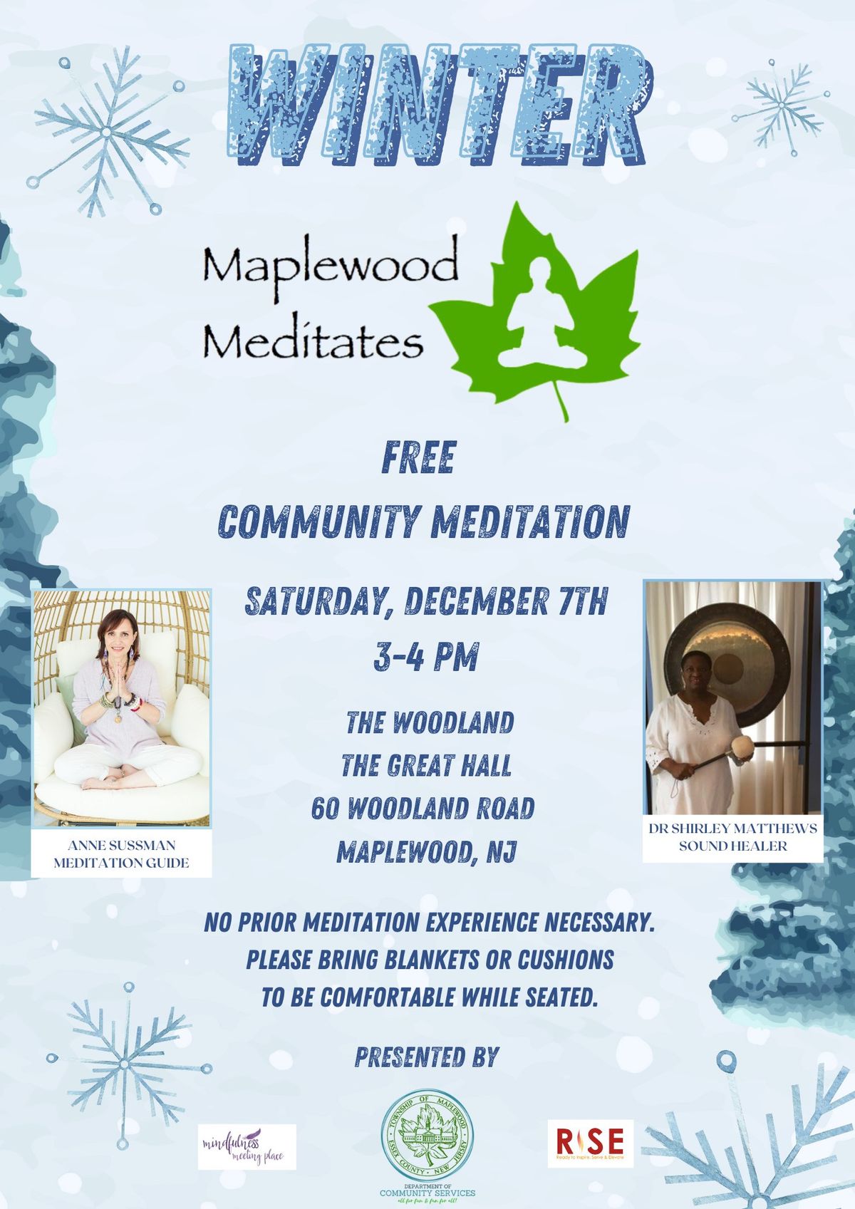 WINTER Maplewood Meditates