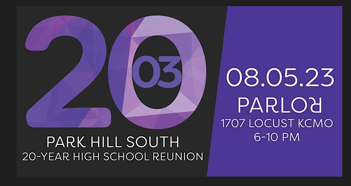 20 Year Reunion for Park Hill South Class of 2003!