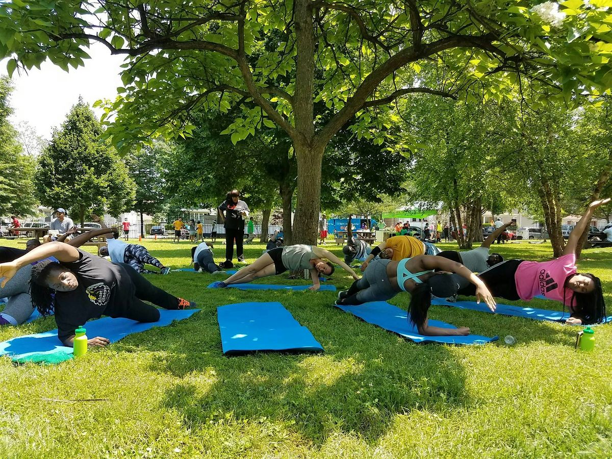 Pilates in Prospect Park