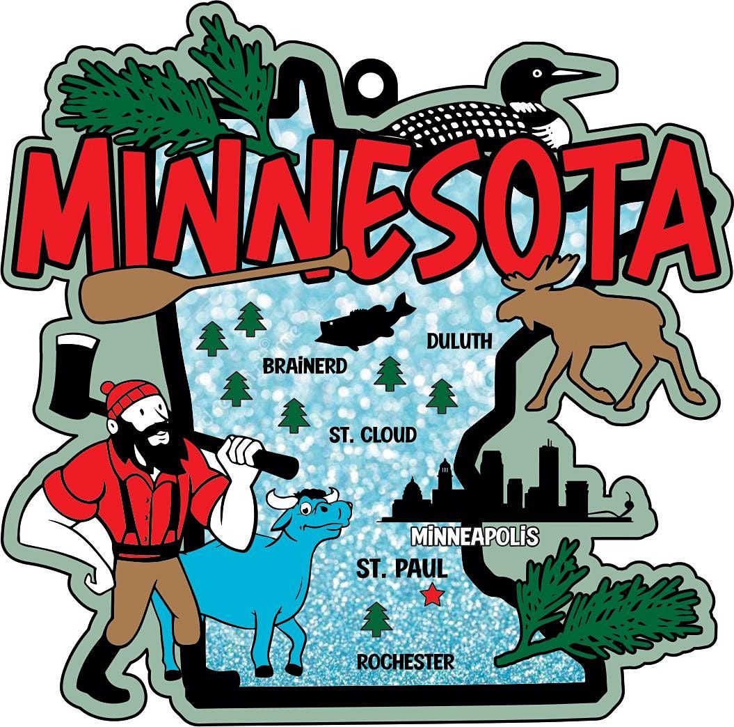 2022 Race Thru Minnesota 5K 10K 13.1 26.2 -Participate from Home Save $2