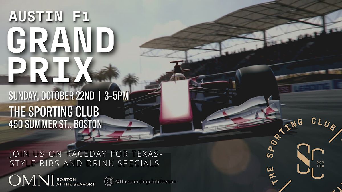 F1 Austin Grand Prix Race Finale