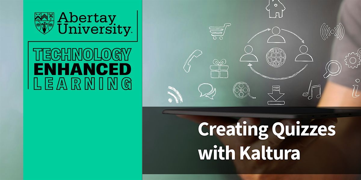 Creating quizzes with Kaltura