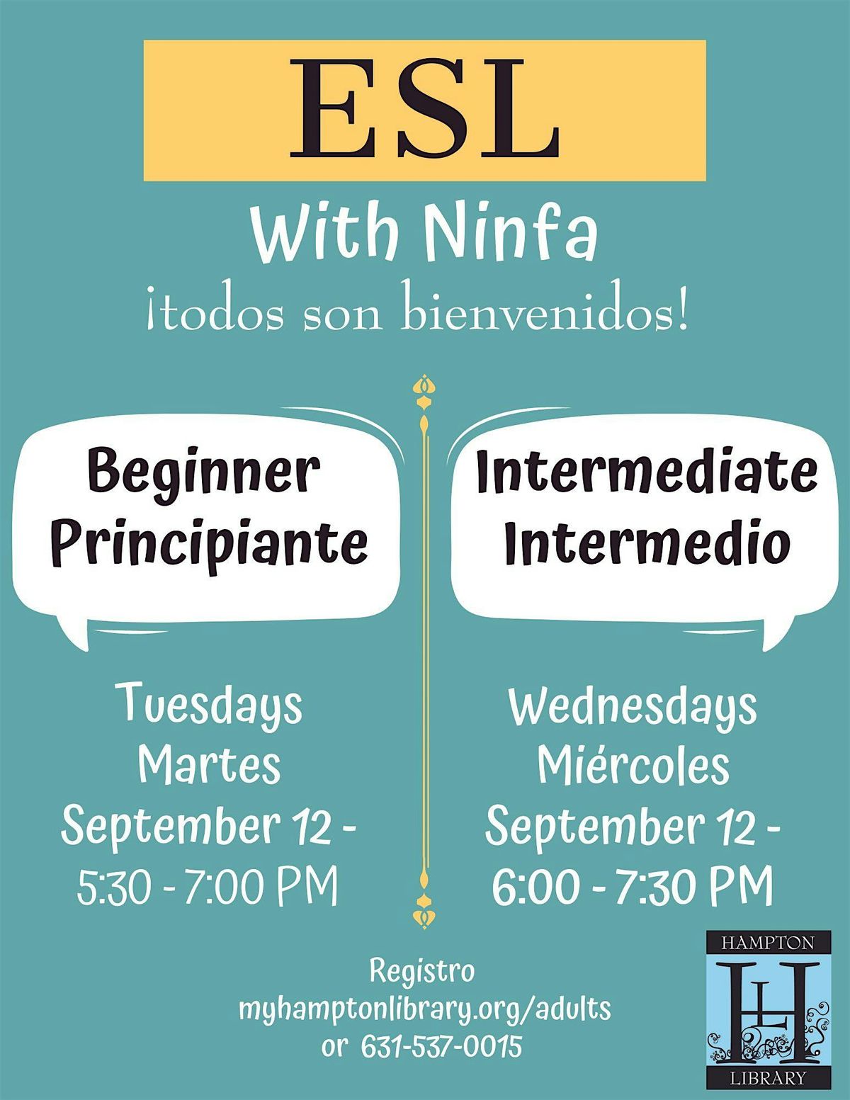 ESL with Ninfa: Intermediate