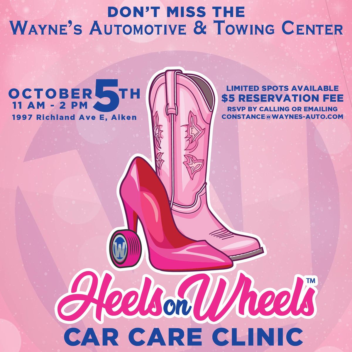 Heels on Wheels Car Care Clinic