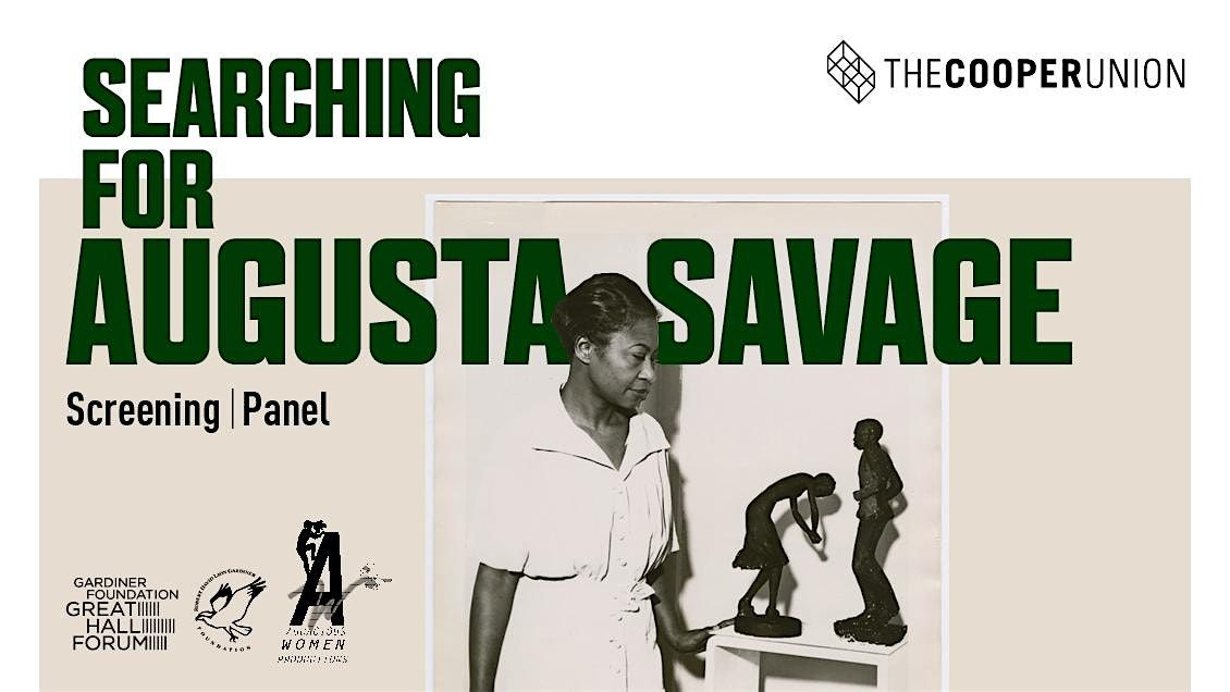 Searching for Augusta Savage: Screening and Panel
