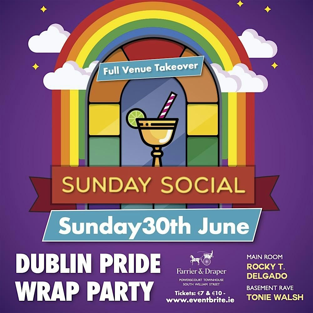 Sunday Social Dublin Pride Wrap Party