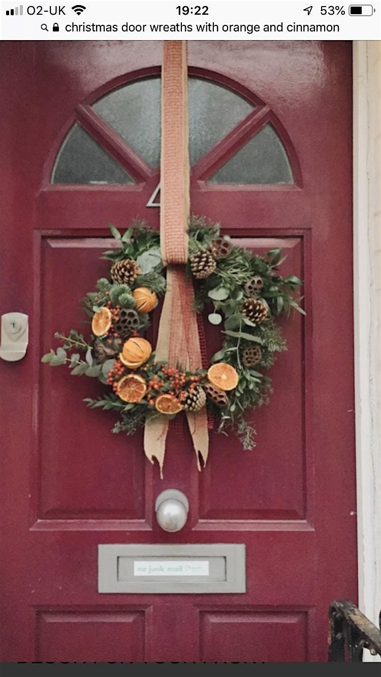 Fresh Christmas Door Wreaths