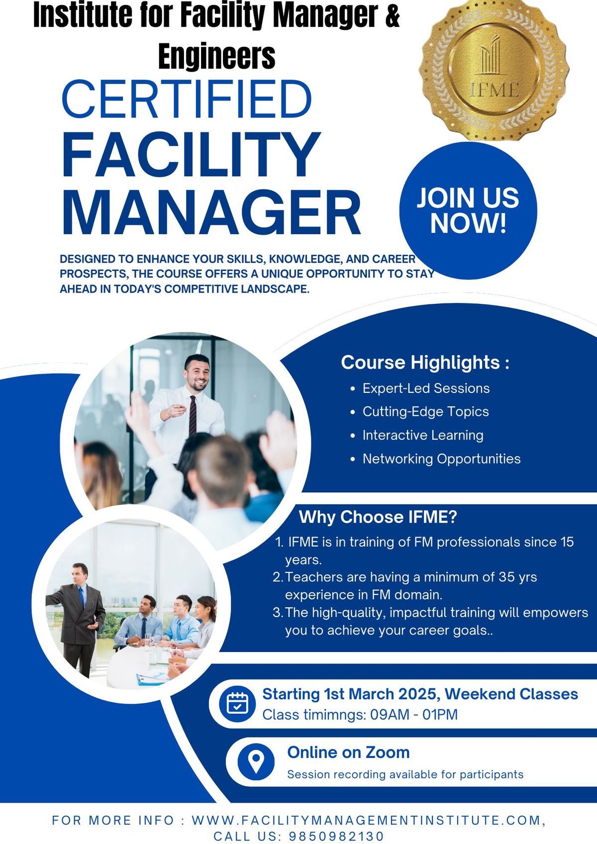 Advance Your Career in Facilities Management