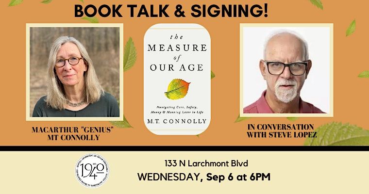 Book talk! THE MEASURE OF OUR AGE by M.T. Connolly