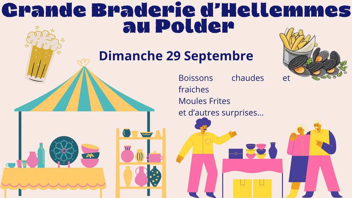 Braderie d'Hellemmes ? Moules Frites au Polder !