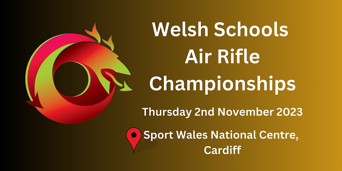 WELSH Schools Air Rifle Championships 2023, Sport Wales National Centre ...