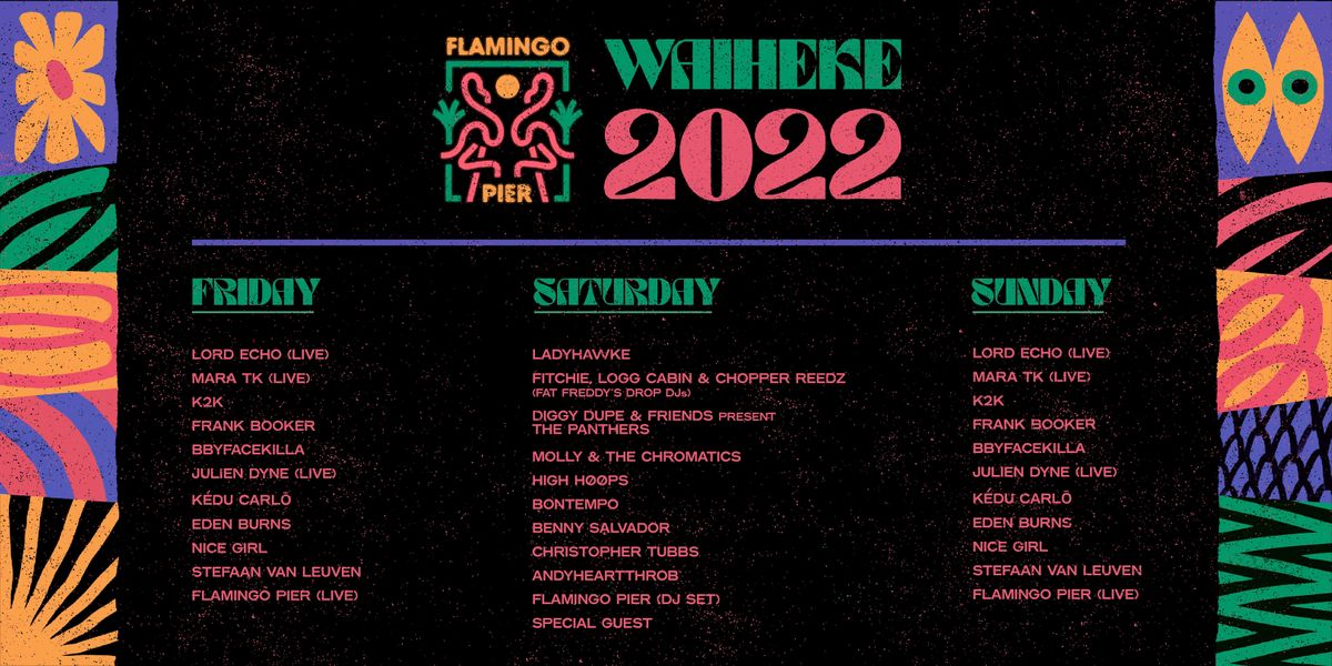 Flamingo Pier Waiheke 2022