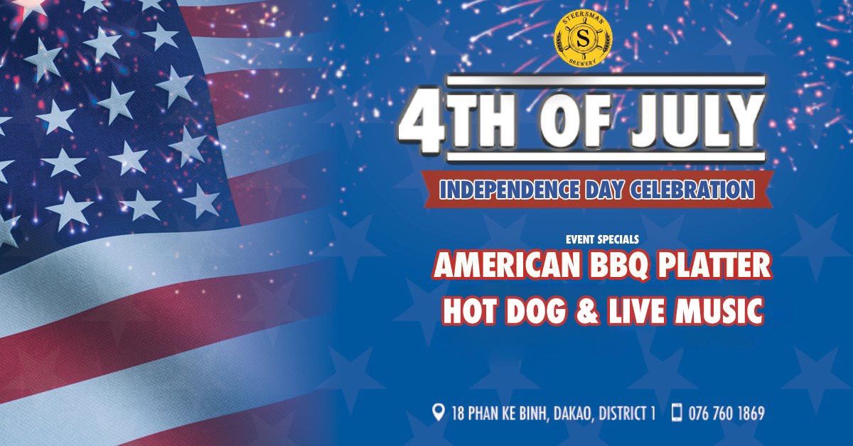 4th of July Celebration Event at Steersman Brewery 