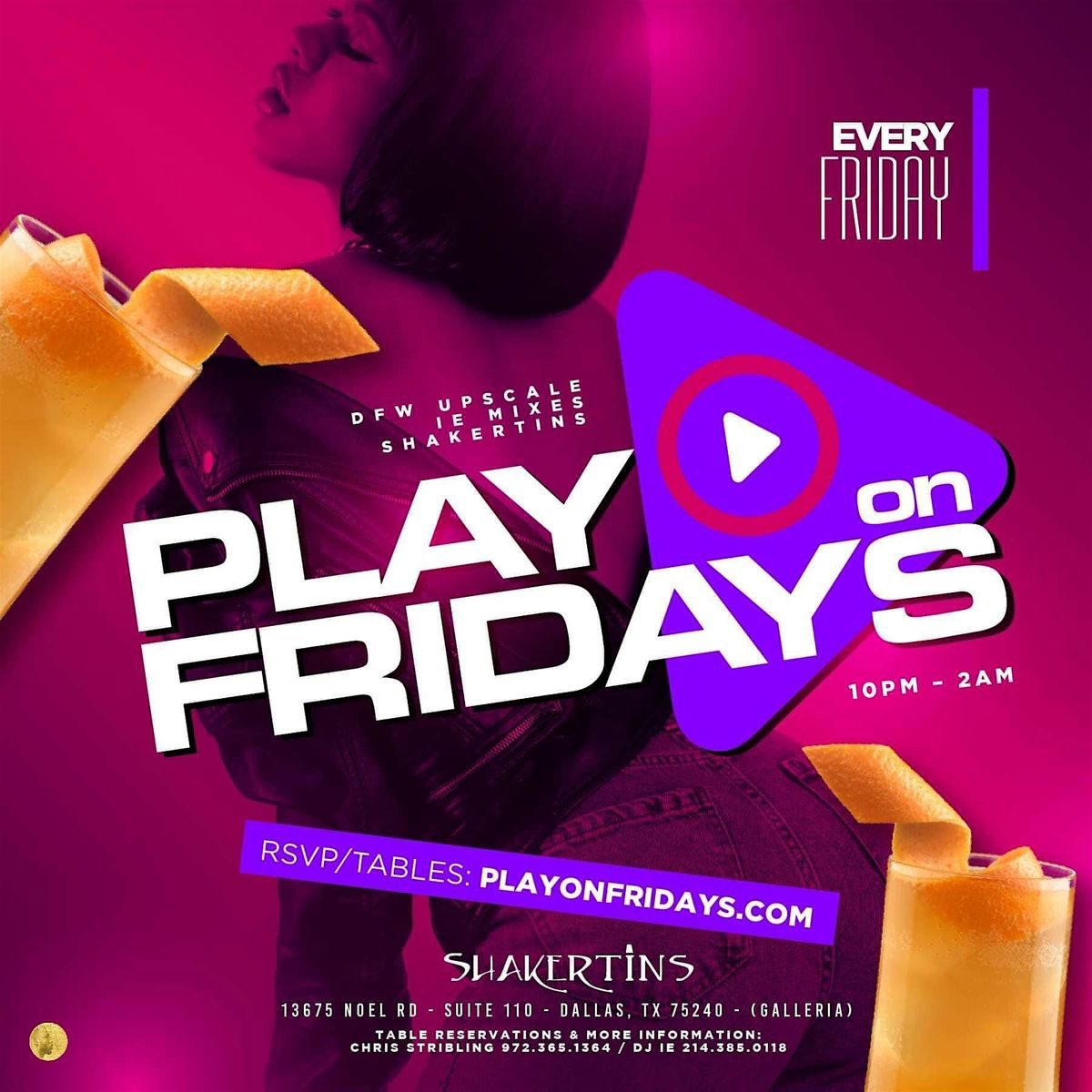 The Play on Fridays @ Shakertins Midtown