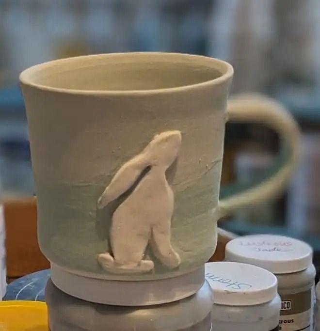 Pottery Hugs in Mugs