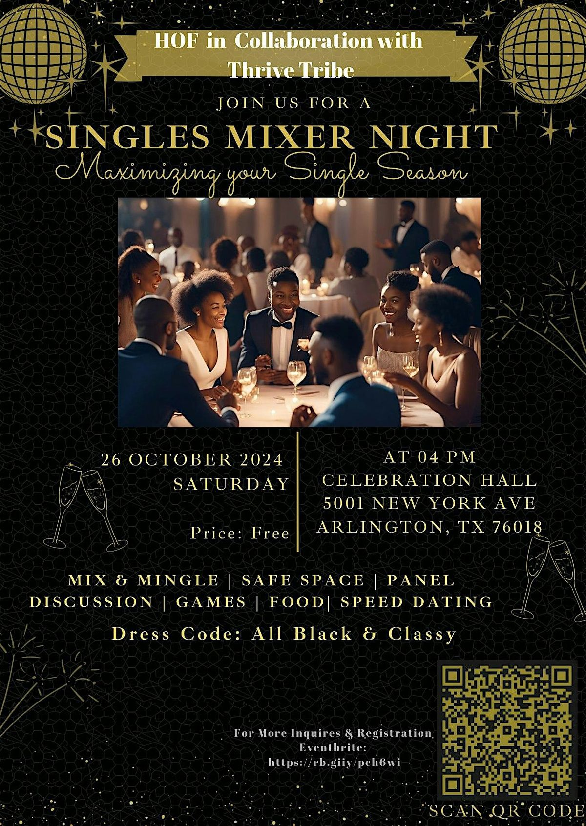 Singles Mixer Event: MAXimizing Your Single Season