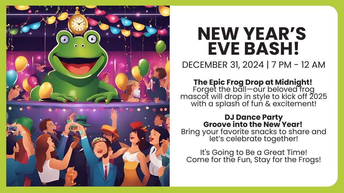 Hop Into 2025: The Ultimate New Year\u2019s Eve Party!