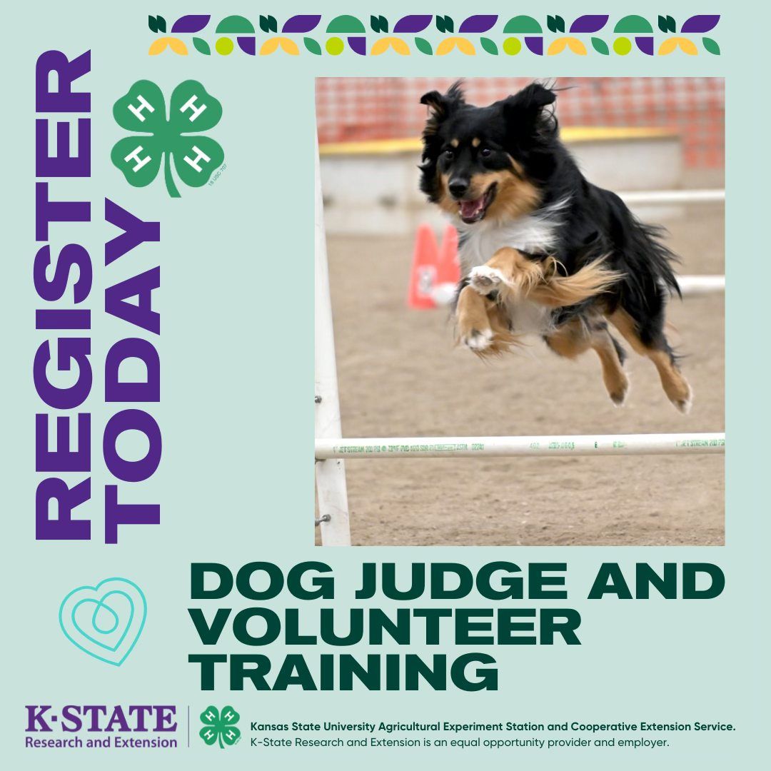 Kansas 4-H Dog Judge and Leader Training