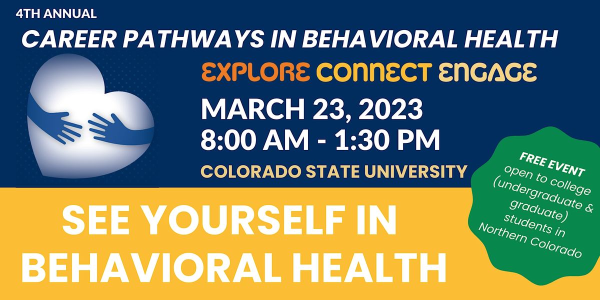 Career Pathways in Behavioral Health Explore, Connect, Engage 2023