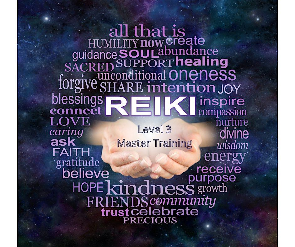 Reiki Level 3 Accredited In Person Training