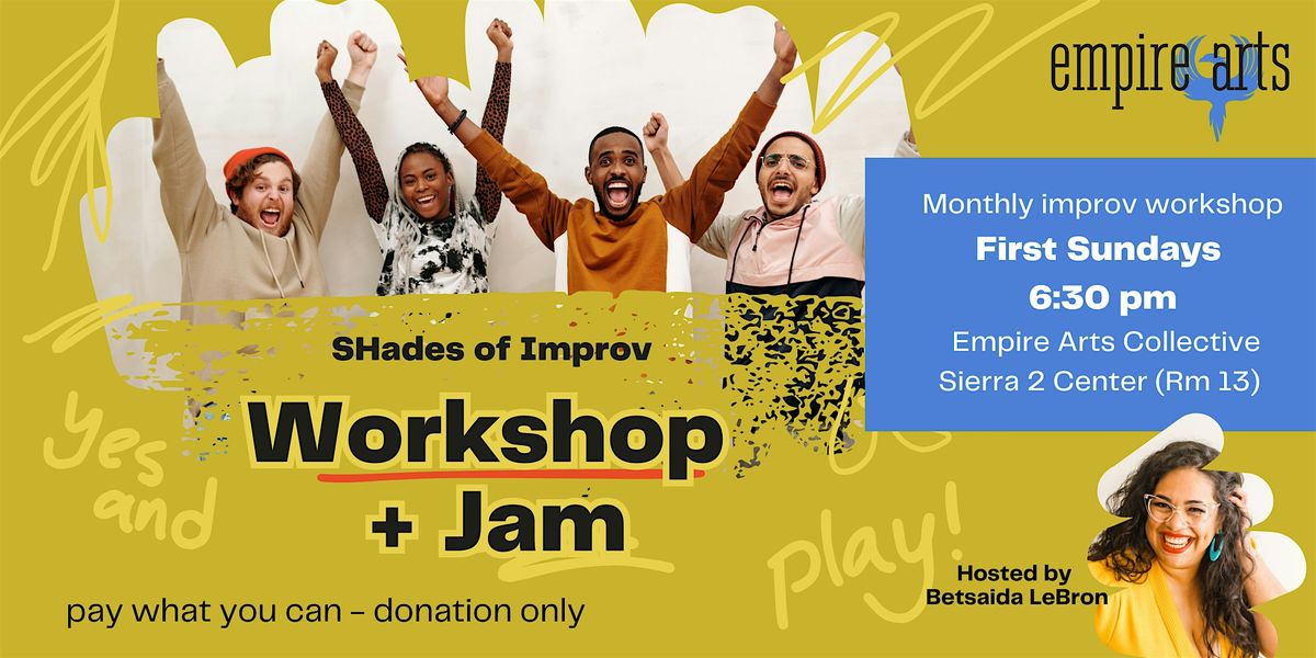Shades of Improv: Workshop + Jam Night