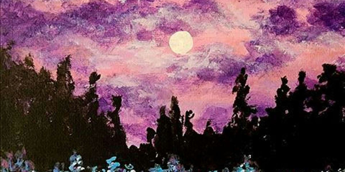 Beauty Awaits in the Night - Paint and Sip by Classpop!\u2122