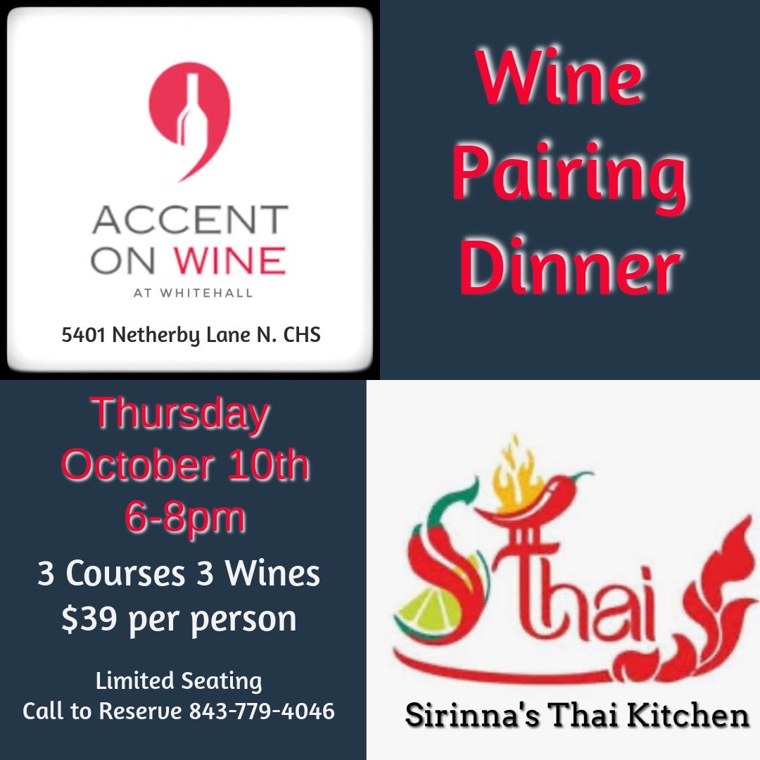 Thai Wine Pairing Dinner