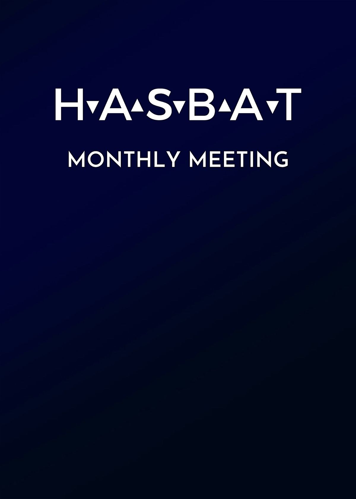 HASBAT Monthly  Membership Meeting and Breakfast- October 10th!