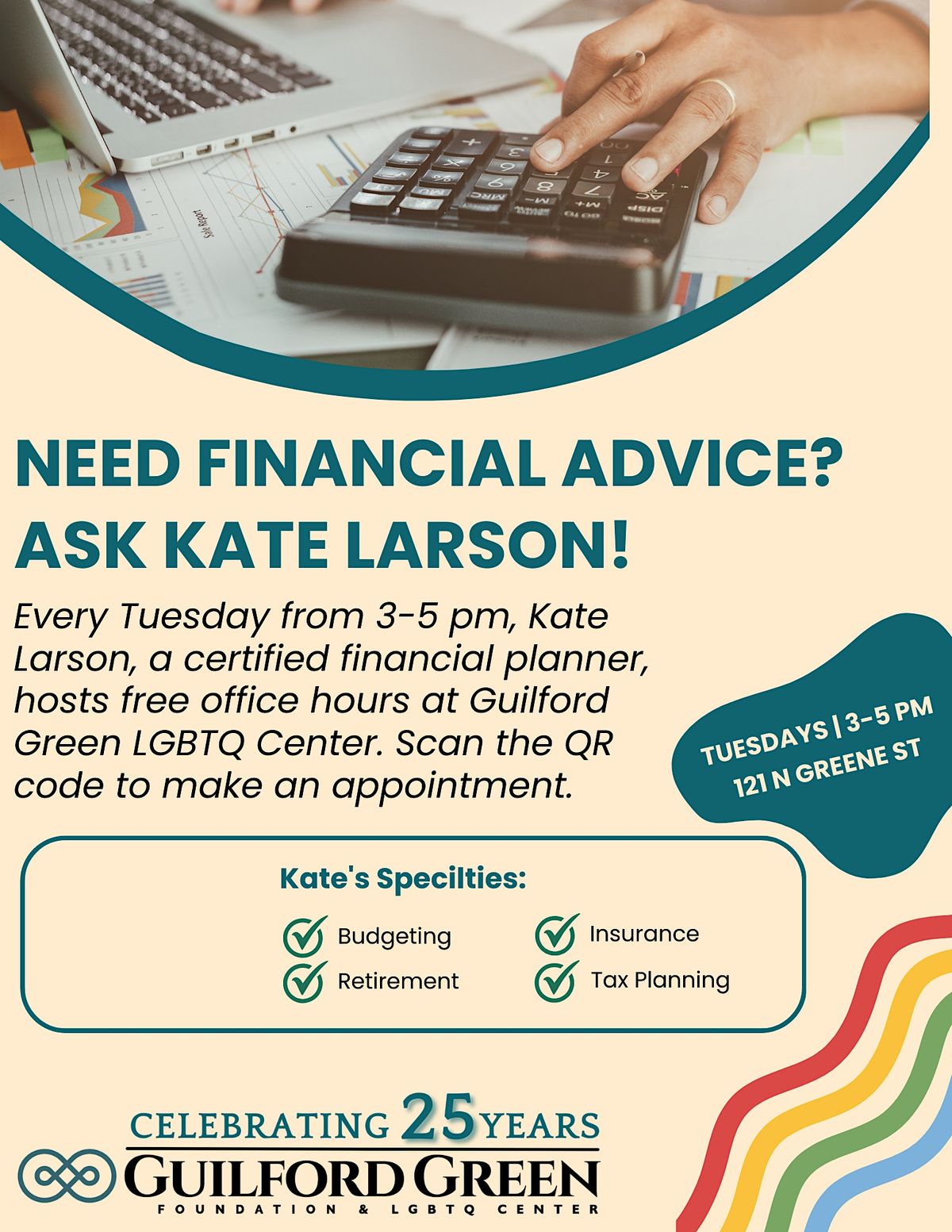 Financial Advice w\/ Kate Larson