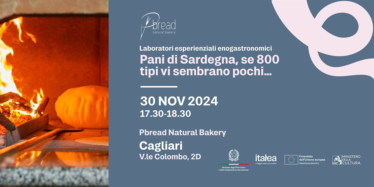 Pani di Sardegna - laboratorio esperienziale enogastronomico