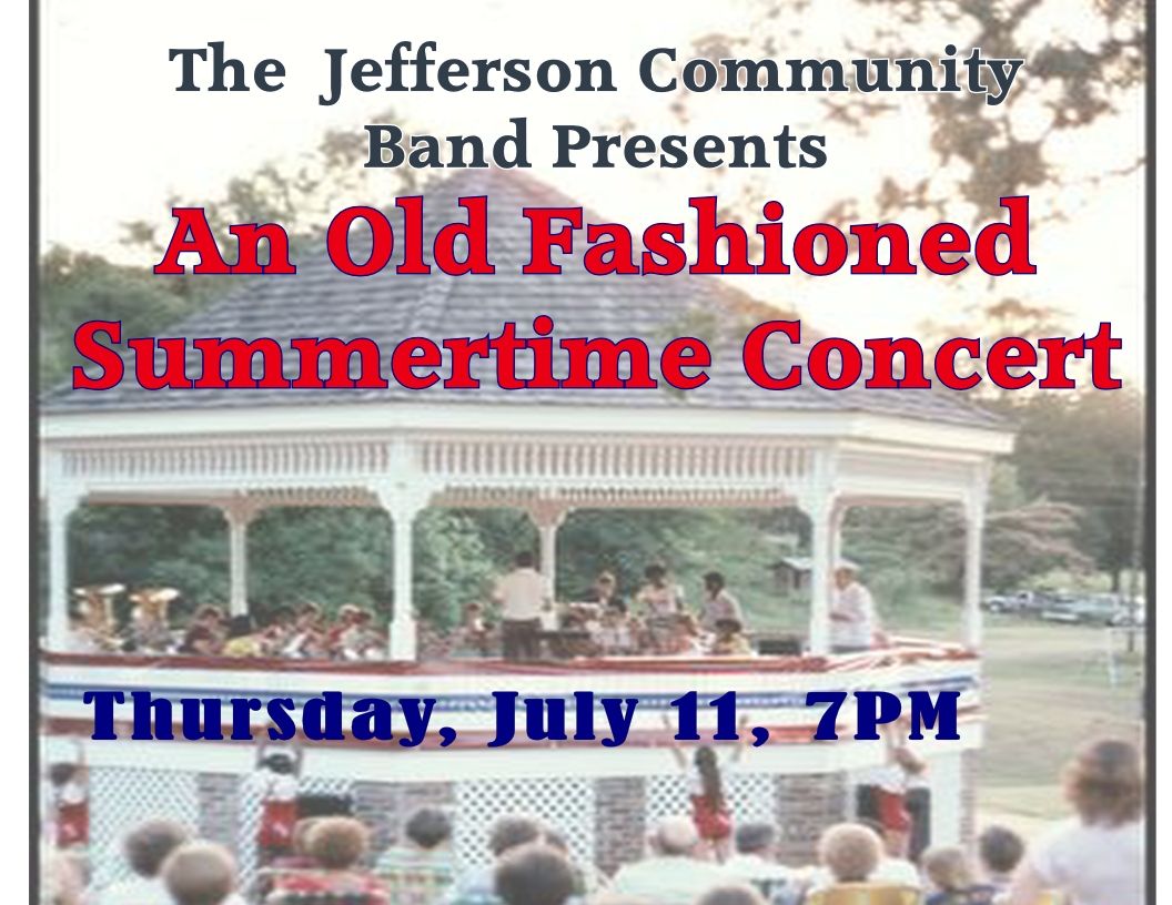 An Old Fashoned Summertime Concert