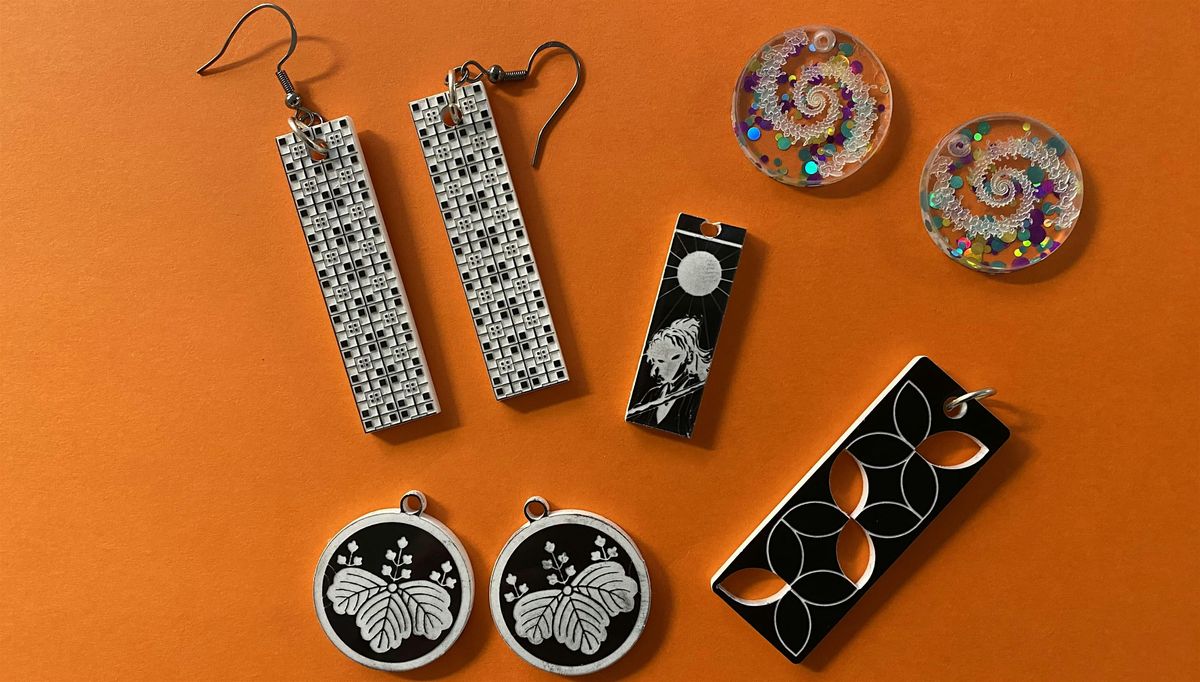 Make It At Milner - Handmade Gifts - Laser Cut Earrings and Pendants