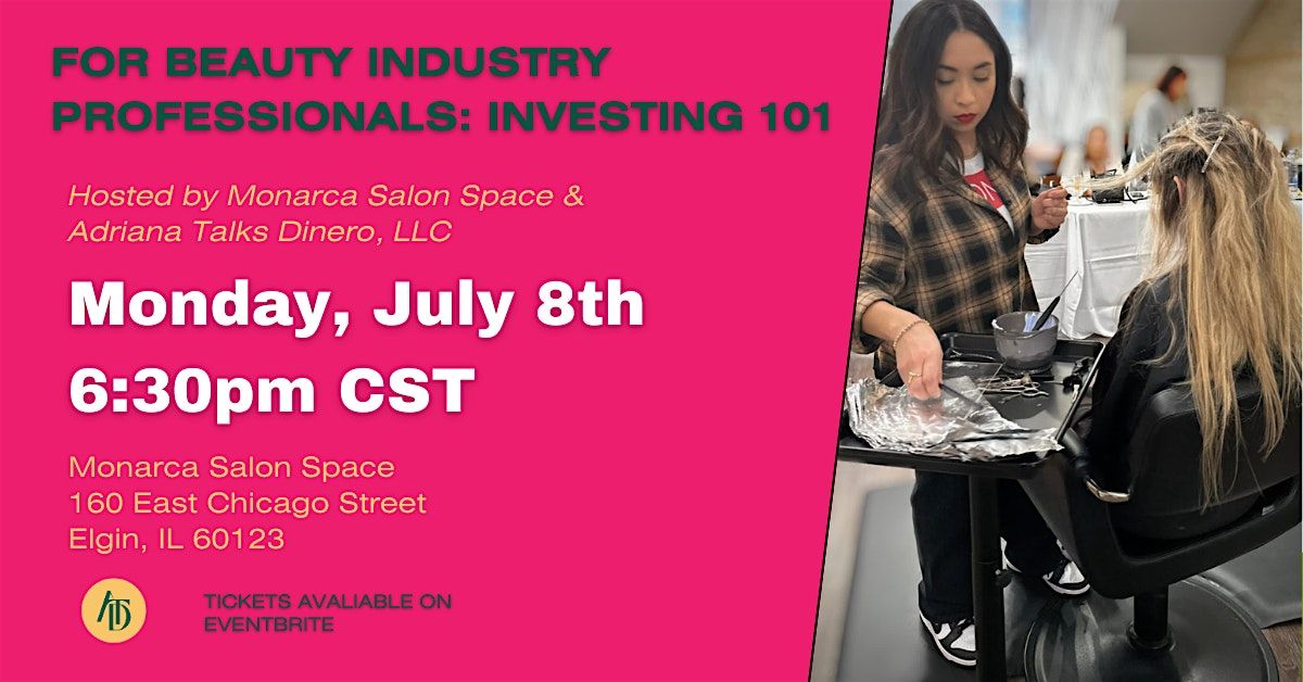 For Beauty Industry Professionals: Investing 101