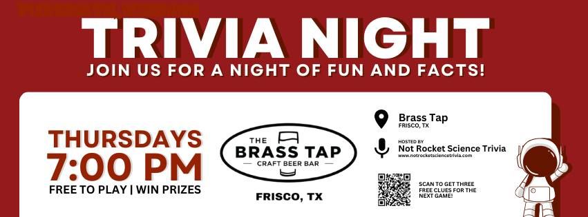 The Brass Tap Trivia Night