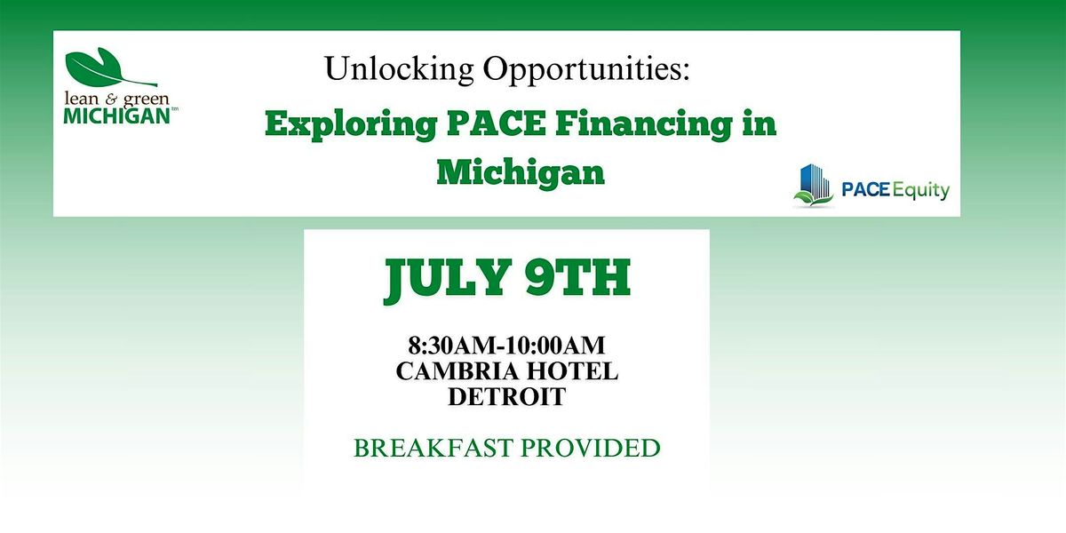 Unlocking Opportunities: PACE Financing in Michigan