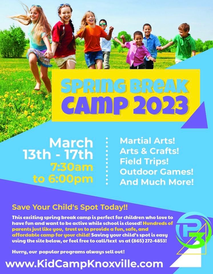 Spring Break Camp 2023, P3 Martial Arts, Oak Ridge, 13 March 2023