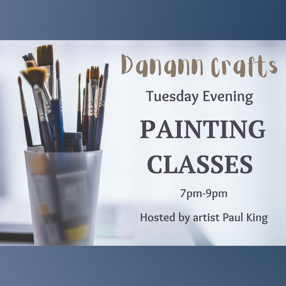 Paint with Paul King Every Tuesday from 7-9pm