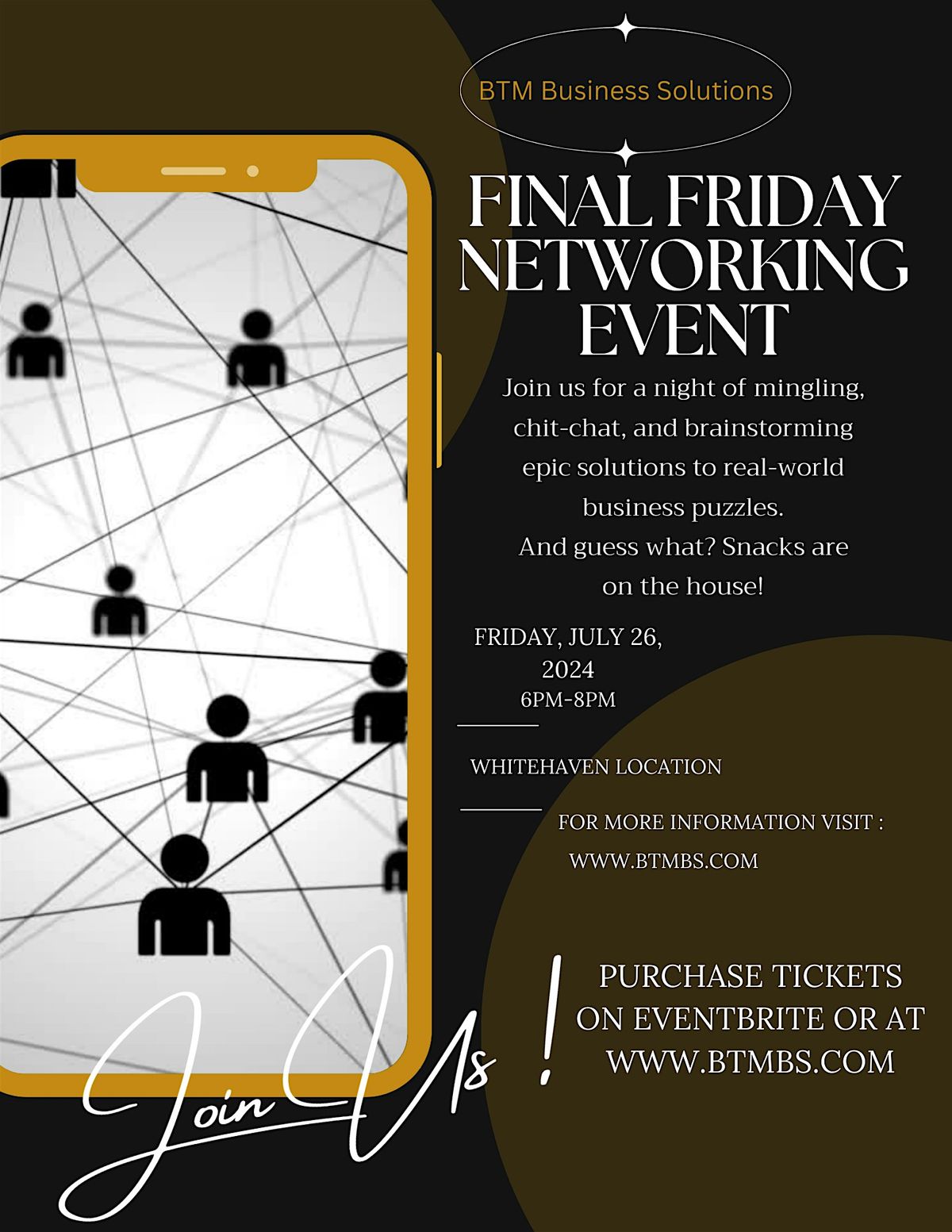 Final Friday, Networking Event