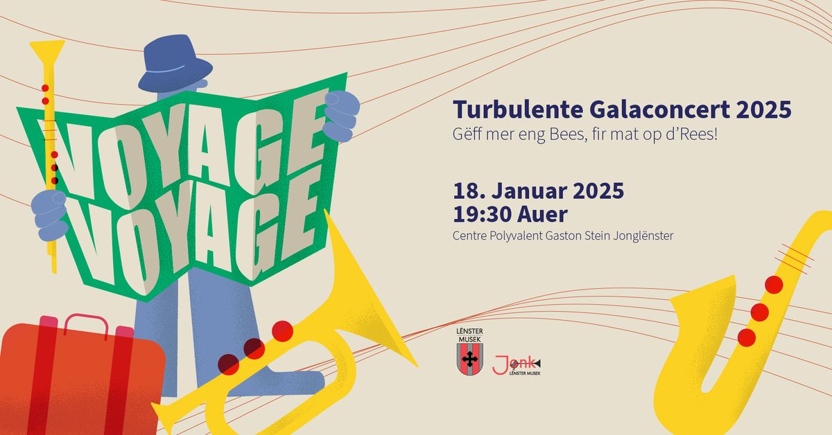 Turbulente Galaconcert 2025 Voyage Voyage 