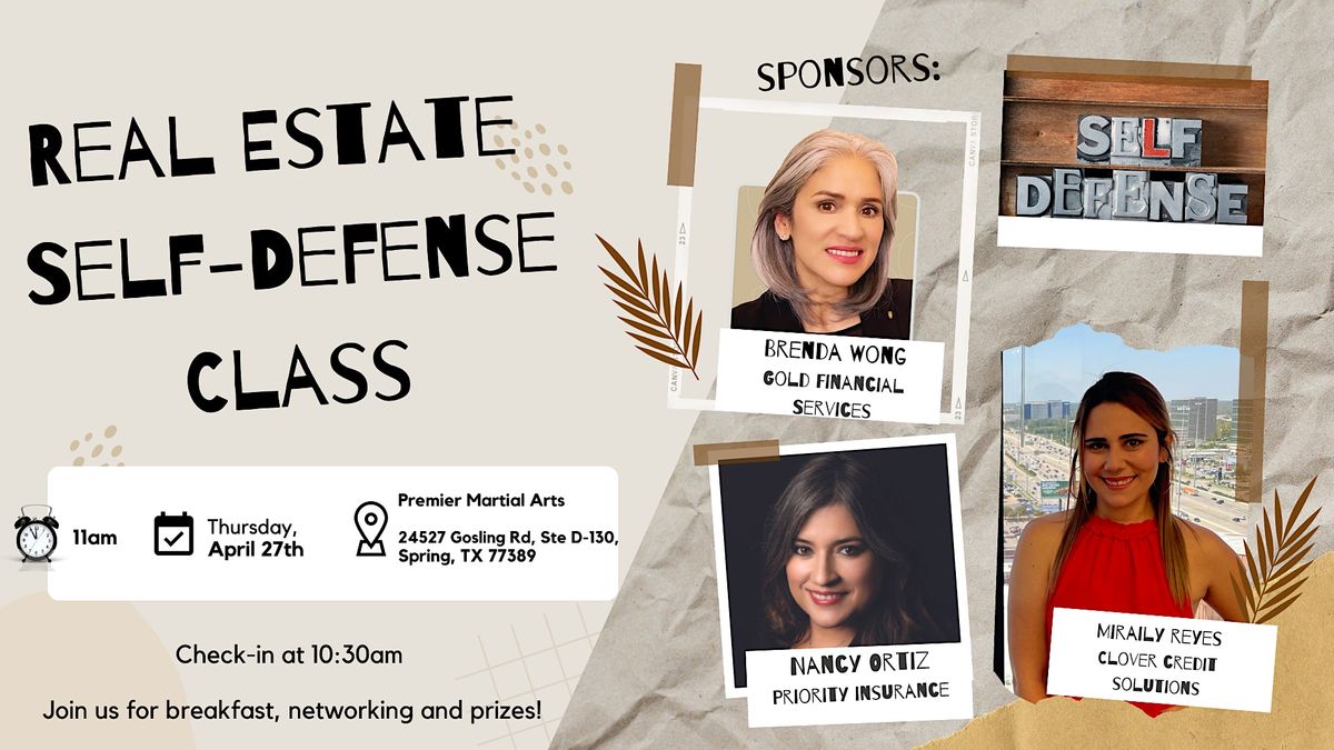 Real Estate Self Defense Class The Woodlands, Premier Martial Arts The Woodlands, Spring, 27