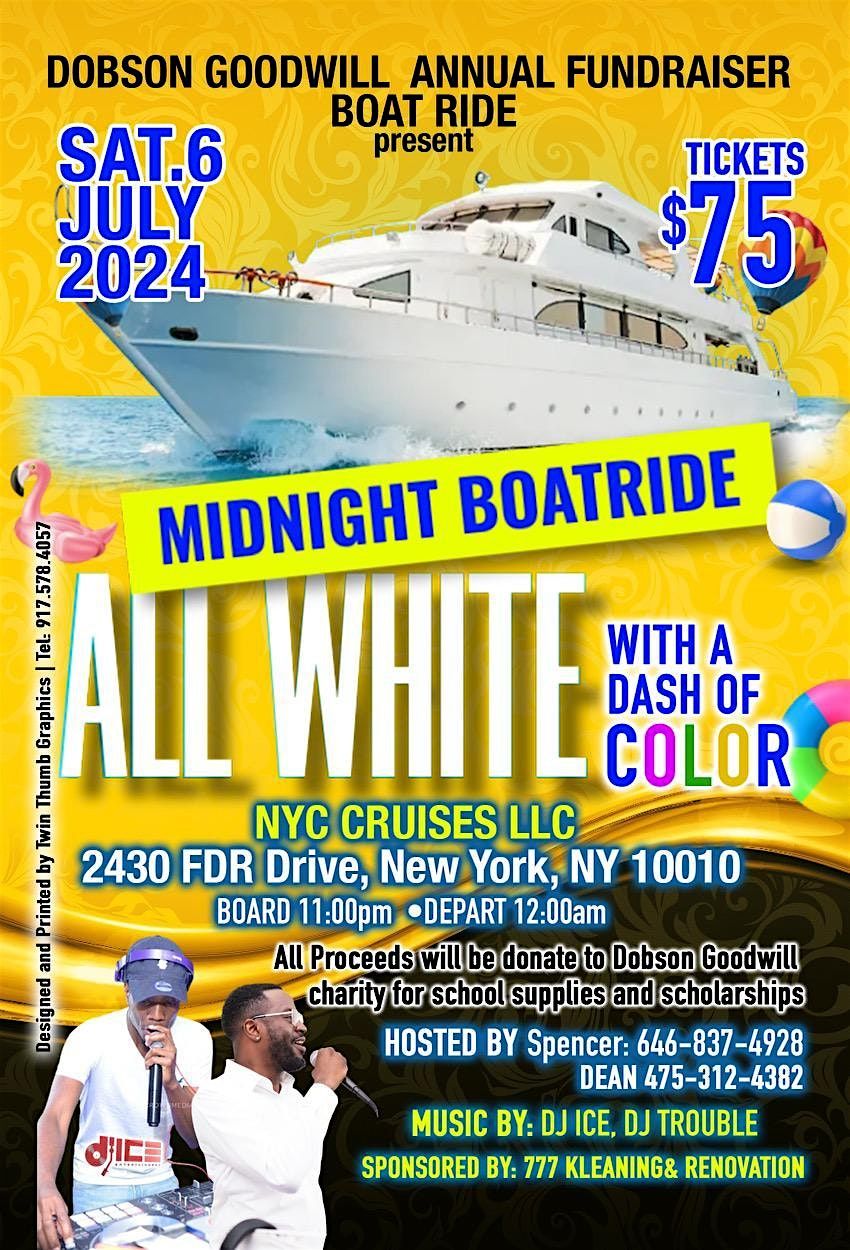 Dobson Goodwill NY Annual Fundraiser Boat Ride