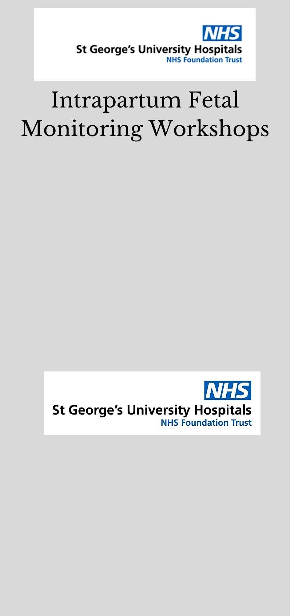 Introductory CTG Training and Workshop - Saturday, December 10, 2022