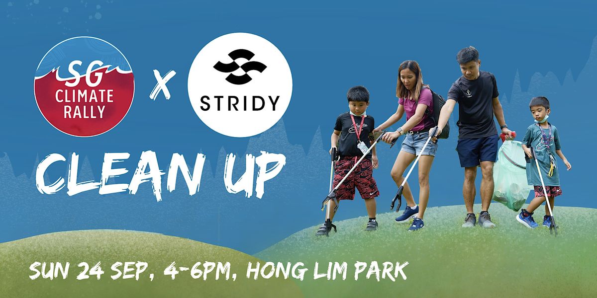 SG Climate Rally x Stridy Clean up